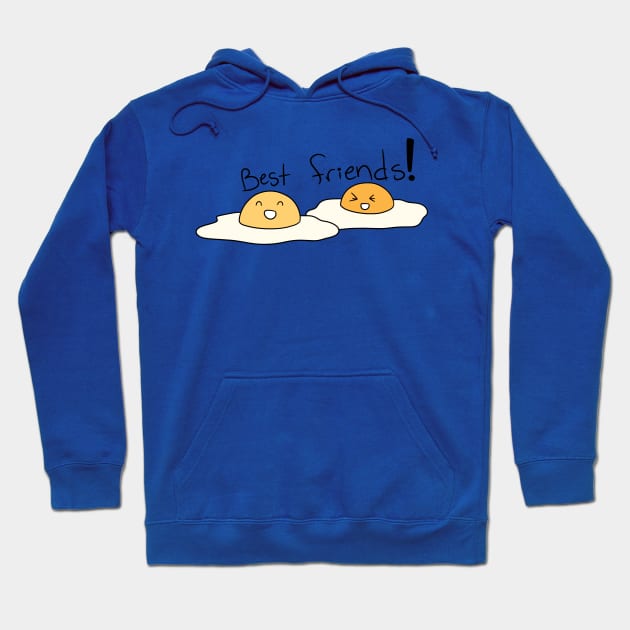 Two Egg Best Friends Hoodie by saradaboru